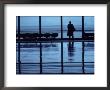 Homesick Executive At Airport Terminal by Kevin Beebe Limited Edition Print