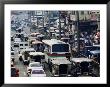 Traffic In Inner City, Manila, Philippines by Oliver Strewe Limited Edition Print