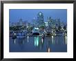 Harbor & Downtown At Dusk, San Diego, Ca by Mark Gibson Limited Edition Print