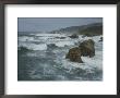 Heavy Surf Pounds A Rocky Shoreline by Bates Littlehales Limited Edition Pricing Art Print