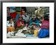 Aymara Indian Women Sitting Together, Puno, Peru by Eric Wheater Limited Edition Print