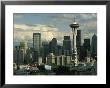 The Space Needle Dominates The Seattle Skyline by Phil Schermeister Limited Edition Pricing Art Print