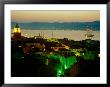 Evening Over Town And Golf St. Tropez, St. Tropez, France by Barbara Van Zanten Limited Edition Print