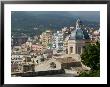 Chiesa Dell'annunziata Church And Town, Termini Imerese, Sicily, Italy by Walter Bibikow Limited Edition Print