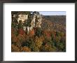 Cliffs Rise Above Autumn Foliage by Stephen Alvarez Limited Edition Pricing Art Print