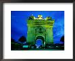 Patuxai Under Evening Sky, Vientiane, Laos by Jerry Galea Limited Edition Print