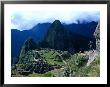 Tourists At Inca Ruins Of Machu Picchu, Peru by Shirley Vanderbilt Limited Edition Print