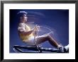 Man On Rowing Machine by Daniel Fort Limited Edition Pricing Art Print