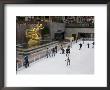 Ice Rink At Rockefeller Center, Mid Town Manhattan, New York City, New York, Usa by Robert Harding Limited Edition Print