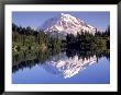 Mt. Rainier From Lake Eunice, Wa by John Luke Limited Edition Pricing Art Print