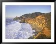 Seascape With Cliffs, San Mateo County, Ca by Shmuel Thaler Limited Edition Print