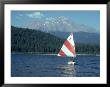 Sailing On Lake Siskiyou, Mt. Shasta, Ca by Mark Gibson Limited Edition Pricing Art Print