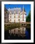 Chateau D'azay-Le-Rideau On The Indre River, Azay-Le-Rideau, France by Diana Mayfield Limited Edition Print