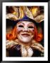 Carnival Mask Detail, Venice, Veneto, Italy by Roberto Gerometta Limited Edition Print