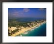 Aerial View Of Hotels, Cancun, Mexico by Walter Bibikow Limited Edition Print