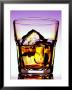 Glass Of Whiskey With Ice Cubes by Peter Howard Smith Limited Edition Print