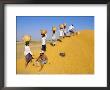 Girls Depositing Rice Tax, Government Rice Depot Near Thaton, Myanmar, Asia by Upperhall Ltd Limited Edition Print