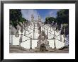 Santuary Staircase 1723, From Halfway Point, Bom Jesus Do Monte, Braga, Minho, Portugal, Europe by Robert Harding Limited Edition Print