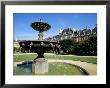 Fountain, Place Des Vosges, 3E District, Paris, France by Jean Brooks Limited Edition Pricing Art Print