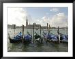 Gondolas In Venice by Keith Levit Limited Edition Print