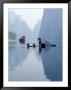 Fishing With Cormorants, Li River, China by Inga Spence Limited Edition Print