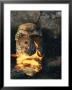 A Wooden Mask Is Set On Fire by Thomas J. Abercrombie Limited Edition Pricing Art Print