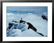 Mountaineers On Ridge Of Alexandra Peak, Mount Stanley, Ruwenzori National Park, Kasese, Uganda by Grant Dixon Limited Edition Pricing Art Print