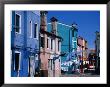 Colourful Island Houses, Burano, Veneto, Italy by Roberto Gerometta Limited Edition Print