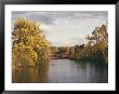 Fall Colors Surround A Covered Bridge by Stephen St. John Limited Edition Print