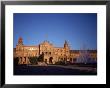 Moon Over Decorative Building, Seville, Spain by David Marshall Limited Edition Print