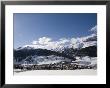 The Village Of Celerina Nestled In A Valley Of The Swiss Alps by Taylor S. Kennedy Limited Edition Print