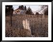 A Small, Fenced In Cemetary At Steven's Creek Farm In Nebraska by Joel Sartore Limited Edition Print