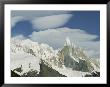 Clouds Over Patagonias Snow-Covered Cerro Torre Massif by Jimmy Chin Limited Edition Pricing Art Print