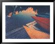 Canoes Tips On Dock by Kevin Law Limited Edition Print