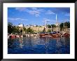 Roman Harbour Surrounded By Ancient Walls, Antalya, Antalya, Turkey by Diana Mayfield Limited Edition Print