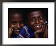 Portrait Of Two Boys Laughing, Pabna, Bangladesh by Jerry Galea Limited Edition Print