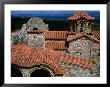 Terracotta Roofing On Byzantine Chapel Mystras, Peloponnese, Greece by Glenn Beanland Limited Edition Print