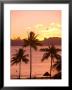 Sunset Over Moorea, Near Papeete, Tahiti Nui, Society Islands, French Polynesia, South Pacific by Stuart Westmoreland Limited Edition Print