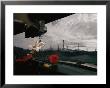 View From Inside A Car Of Smokestacks Spewing Pollution Into The Air by Randy Olson Limited Edition Print