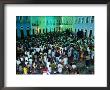 A Crowd Of People Gathered To Watch Popular Local Drumming Group, Olodum, Brazil by John Maier Jr. Limited Edition Print
