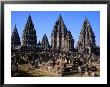 Khmer Architecture At Ancient Site Of Prambanan, Central Java, Indonesia by Glenn Beanland Limited Edition Print