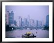 Ferry Crossing Pearl River At Dusk, Guangzhou, China by Greg Elms Limited Edition Print