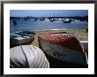 Pleasure Boats On Beach At Watson's Bay With Sydney City Skyline In Distance, Sydney, Australia by Glenn Beanland Limited Edition Print