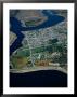 Aerial View Of Lake Dunstan Snaking Its Way Around Cromwell, Cromwell, Otago, New Zealand by David Wall Limited Edition Pricing Art Print