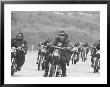 Hell's Angels Motorcycle Gang Riding In A Pack On The Road by Bill Ray Limited Edition Print