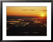Aerial Sunset Of The Suisun Slough, Sacramento Wetlands by Rich Reid Limited Edition Print