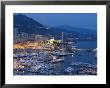 Harbour At Dusk, Monte Carlo, Monaco by Peter Adams Limited Edition Print