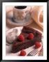 Chocolate Cake With Raspberries by Peter Ardito Limited Edition Pricing Art Print