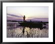 Man Standing In Boat Fishing by Timothy O'keefe Limited Edition Print