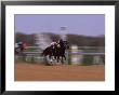 Jockey On Horse In Race by Peggy Koyle Limited Edition Print